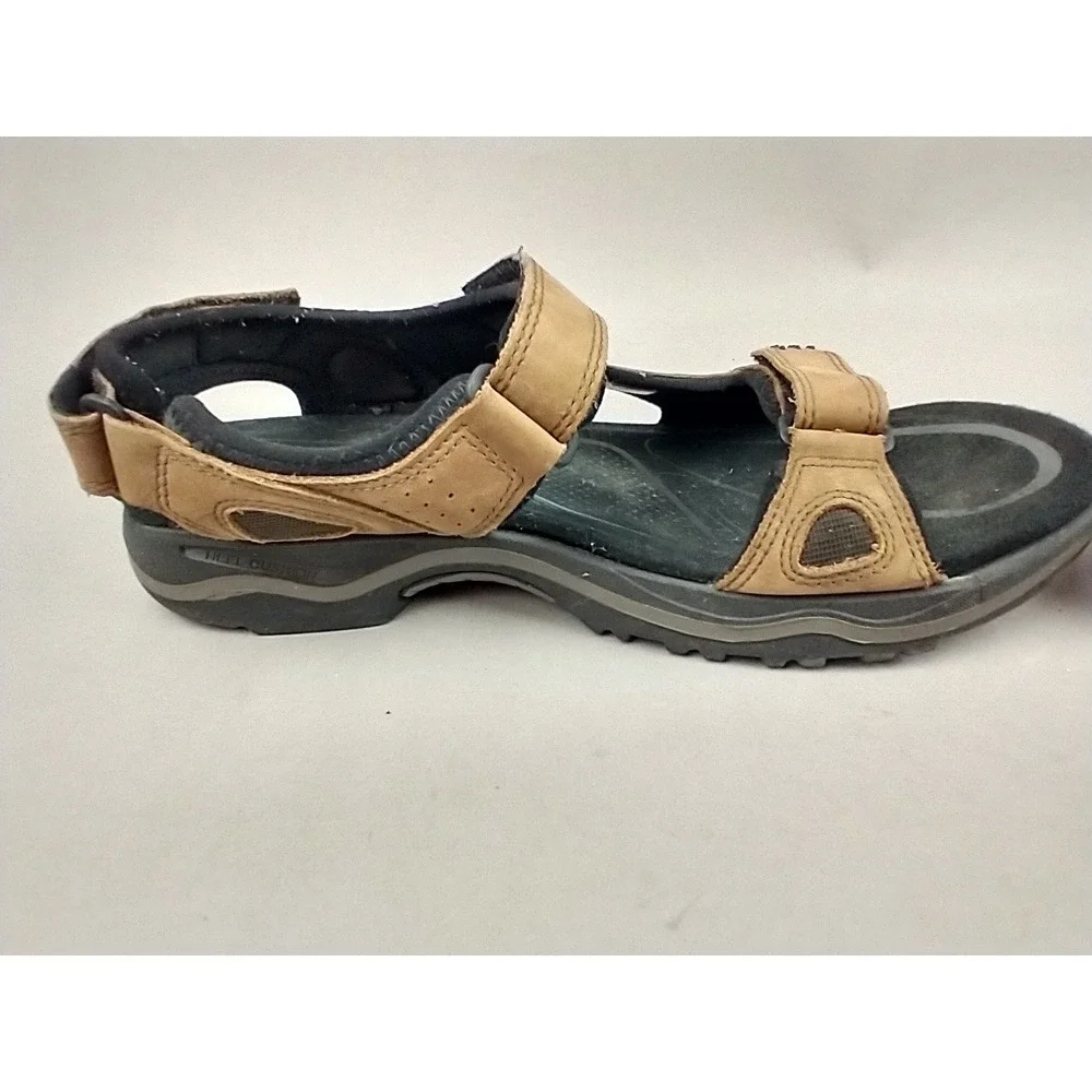 Keen Rialto II Mens Hiking Sandals Tan Leather Sport Trail Shoes Size 13 1021373